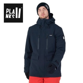 Veste de ski PLANKS Good Times Insulated Noir Homme