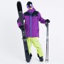 Veste de ski PLANKS Charger 3L Shell Violet Homme