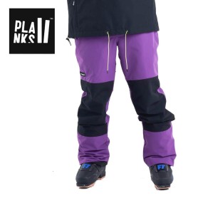 Pantalon de ski PLANKS Easy Rider Violet Homme