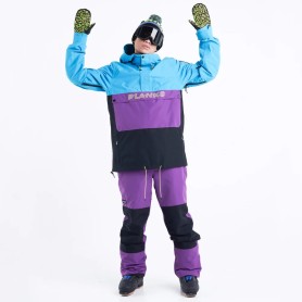 Pantalon de ski PLANKS Easy Rider Violet Homme