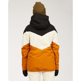 Veste de ski BILLABONG Good Life Blanc / Camel Femme