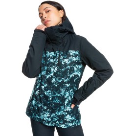 Veste de snowboard ROXY Jetty 3in1 Noir/Bleu Femme