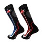 Chaussettes RYWAN Ski Team Bleu/Rouge Junior (2 paires)