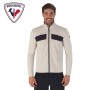 Veste zippée ROSSIGNOL React Merino Beige Homme