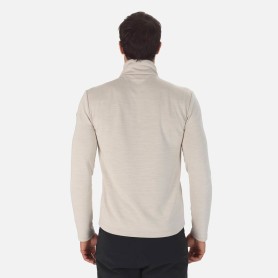 Veste zippée ROSSIGNOL React Merino Beige Homme