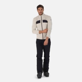 Veste zippée ROSSIGNOL React Merino Beige Homme