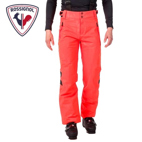 Pantalon de ski ROSSIGNOL Hero Course Orange Homme