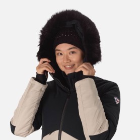 Veste de ski ROSSIGNOL Merino Terrain Noir / Mordoré Femme