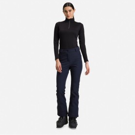 Pantalon de ski ROSSIGNOL Softshell Pant Bleu marine Femme