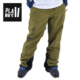 Pantalon de ski PLANKS Good Times Insulated Kaki Homme