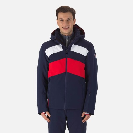 Veste de ski ROSSIGNOL React Merino Tricolore Homme