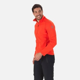 Veste zippée ROSSIGNOL Classique Clim Orange Homme
