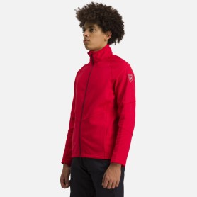 Veste zippée ROSSIGNOL Classique Clim Rouge Homme