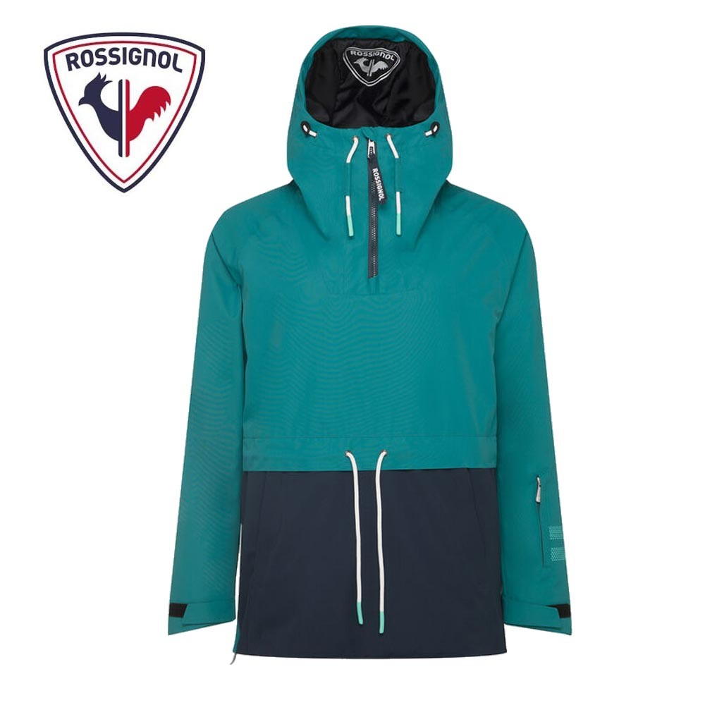 Anorak de ski ROSSIGNOL Skpr Vert / Bleu Femme