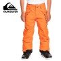 Pantalon de ski QUIKSILVER Boundry Orange Junior