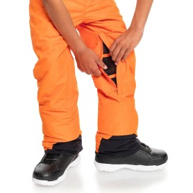 Pantalon de ski QUIKSILVER Boundry Orange Junior