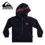 Sweat zippé QUIKSILVER Best Wave Bleu BB Garcon