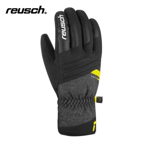 Gants de ski REUSCH Sam Gris / Noir / Jaune Homme