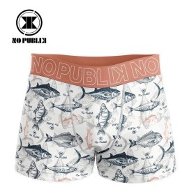 Boxer coton NO PUBLIK Fish...