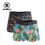 Boxer Microfibre x 2 NO PUBLIK Neon Garden Multicolore Homme