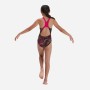 Maillot de bain SPEEDO Allover Splashback Rose / Jaune Fille