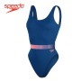 Maillot de bain SPEEDO Belted Deep U Back Bleu Femme