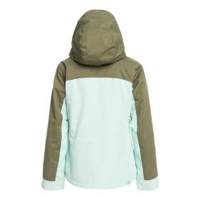 Veste de ski ROXY Free Jet Block Vert / Bleu Femme