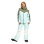 Veste de ski ROXY Free Jet Block Vert / Bleu Femme