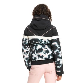 Blouson de ski ROXY Down Peak Noir Femme