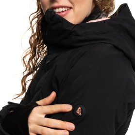 Veste de ski ROXY Dusk Warmlink Noir Femme