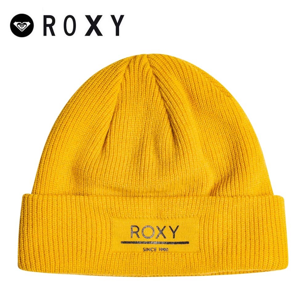 Bonnet à revers ROXY Folker Miel Femme