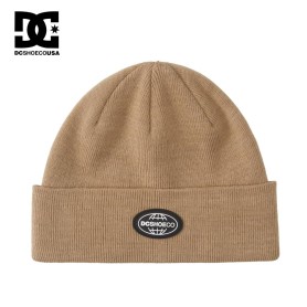 Bonnet à revers DC SHOES Trotter Beige Unisexe