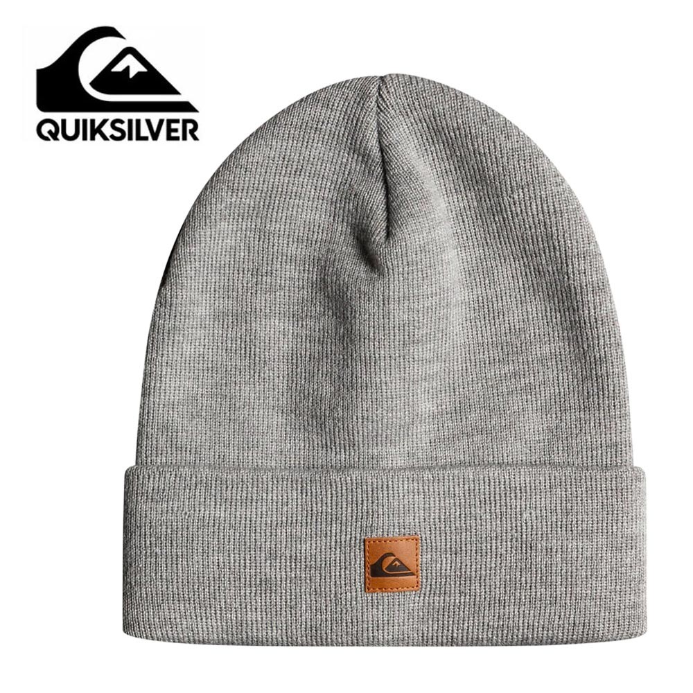 Bonnet à revers QUIKSILVER Brigade Gris Unisexe