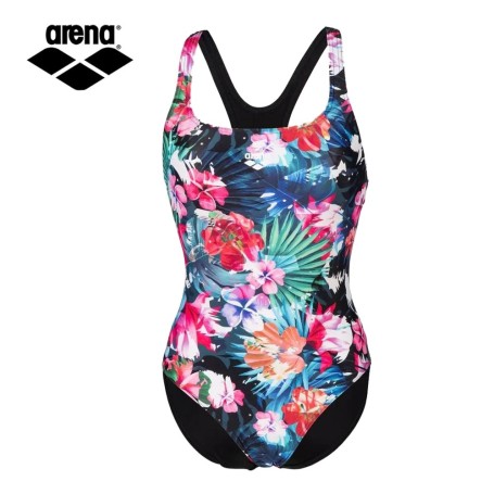 Maillot de bain ARENA Flower Control Pro Back Multicolore Femme