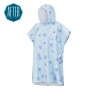 Poncho de bain AFTER ESSENTIALS Pineapple Bleu Unisexe
