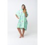 Poncho de bain AFTER ESSENTIALS Paradise Vert Unisexe
