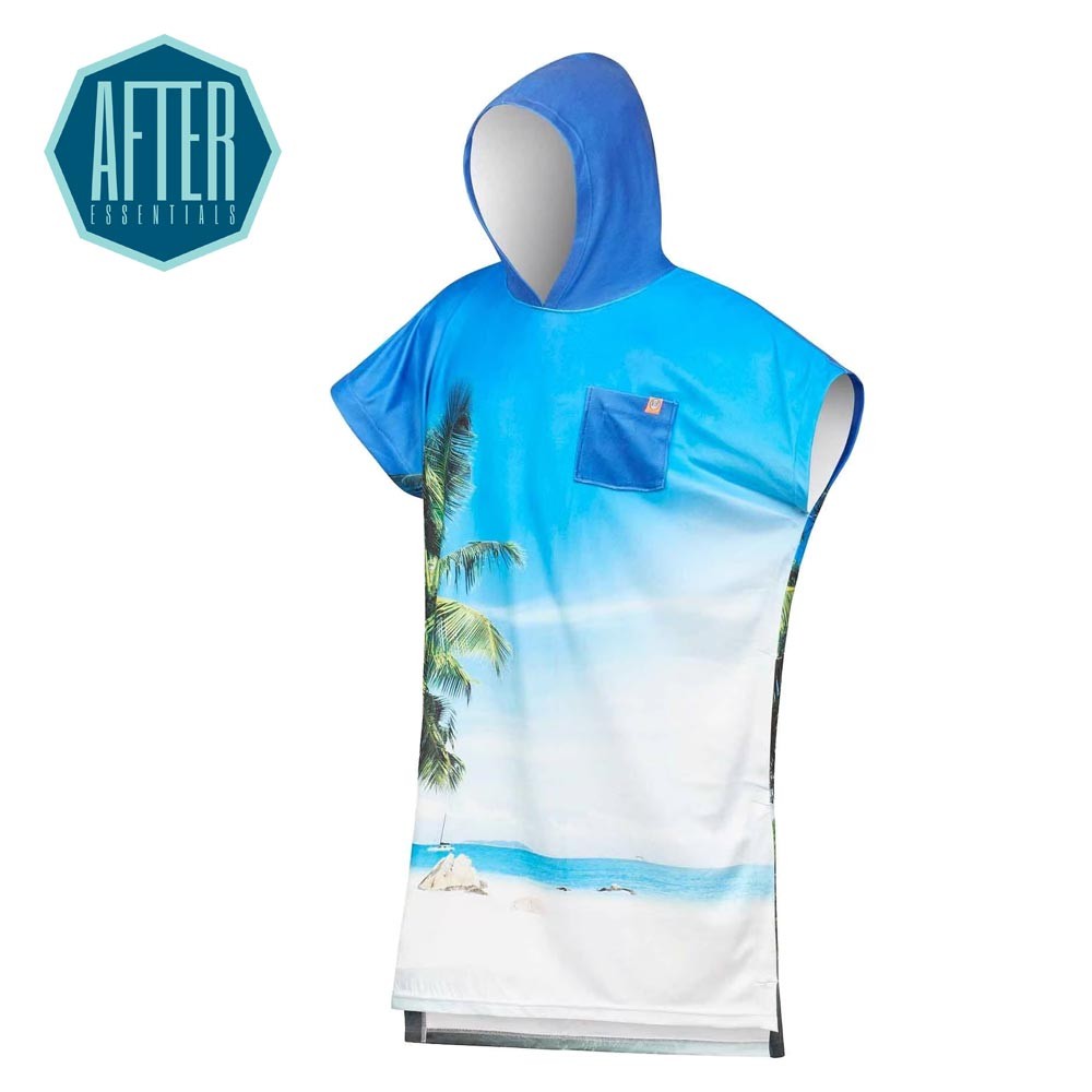 Poncho de bain AFTER ESSENTIALS Microfiber Tahiti Unisexe