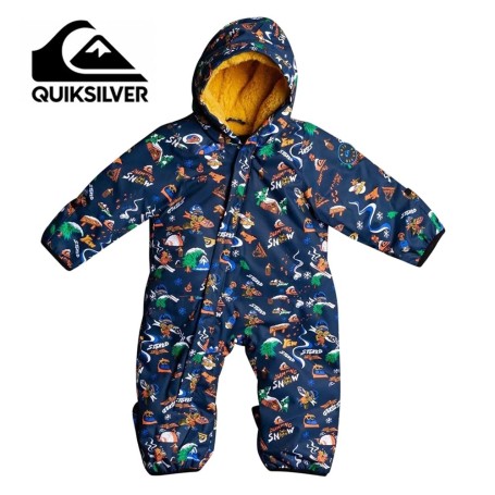 Combinaison pilote QUIKSILVER Baby Suit Multicolore BB Garcon