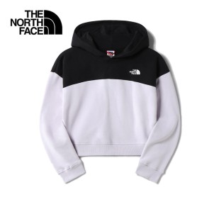 Sweat à capuche THE NORTH FACE Drew Peak Crop Noir/Lavende Fille