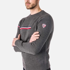 Pull ROSSIGNOL Odysseus Round Neck Gris Homme