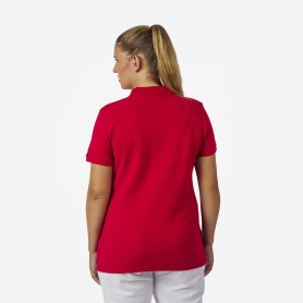 Polo ROSSIGNOL Logo Polo Rouge Femme