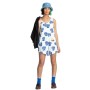 Combishort ELEMENT Sofia Blanc / Bleu Femme