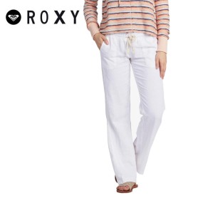 Pantalon fluide ROXY Oceanside Blanc Femme