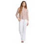 Pantalon fluide ROXY Oceanside Blanc Femme