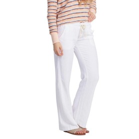 Pantalon fluide ROXY Oceanside Blanc Femme