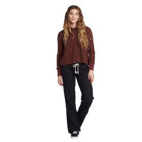 Pantalon fluide ROXY Oceanside Noir Femme