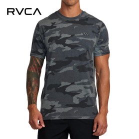 T-shirt RVCA Sport Vent Noir Camouflage Homme