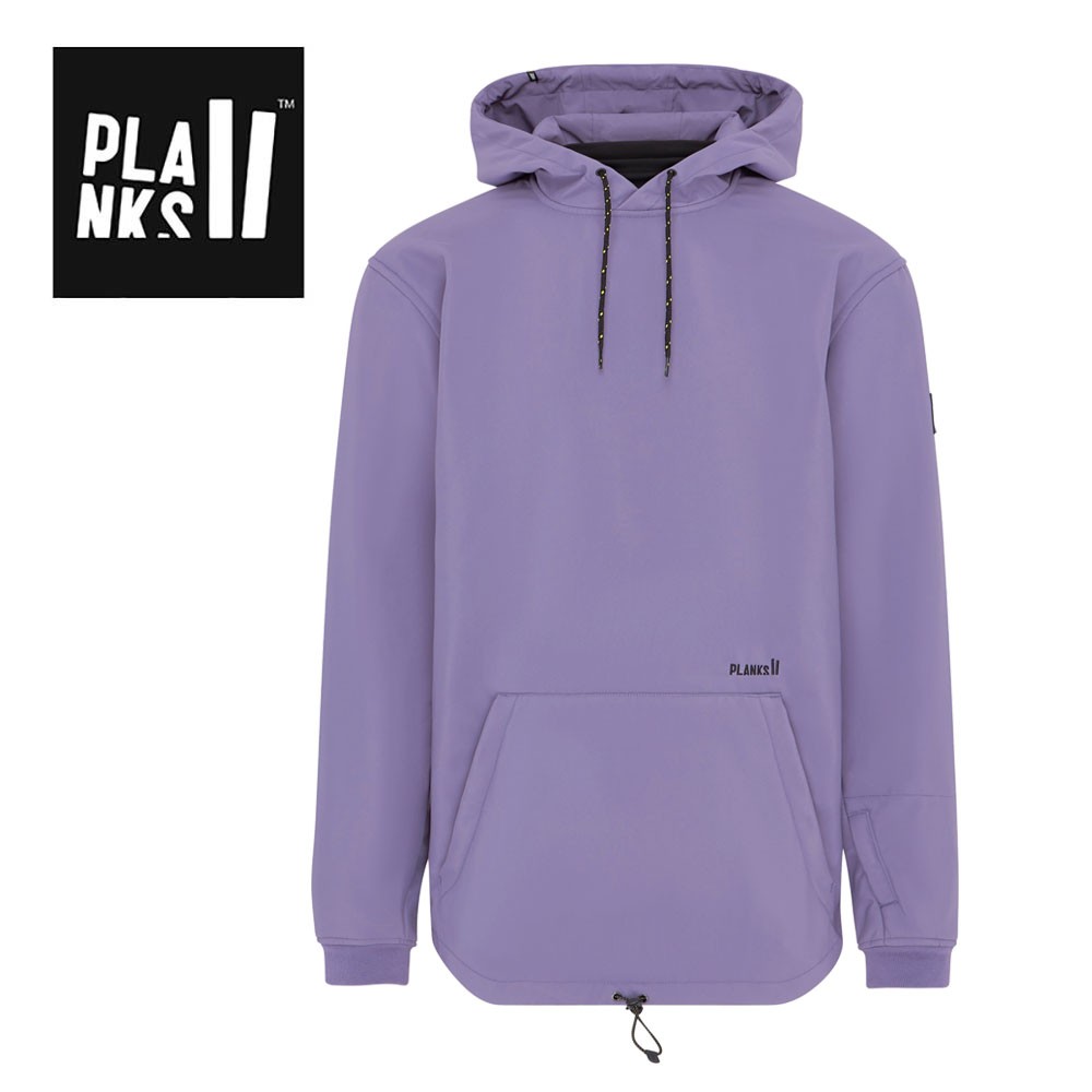 Sweat Softshell PLANKS Parkside Riding Hood Violet Homme