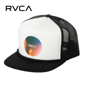 Casquette RVCA Lense Foamy Trucker Noir et Blanc Junior