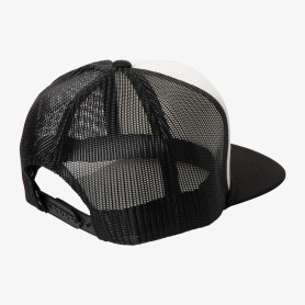 Casquette RVCA Lense Foamy Trucker Noir et Blanc Junior